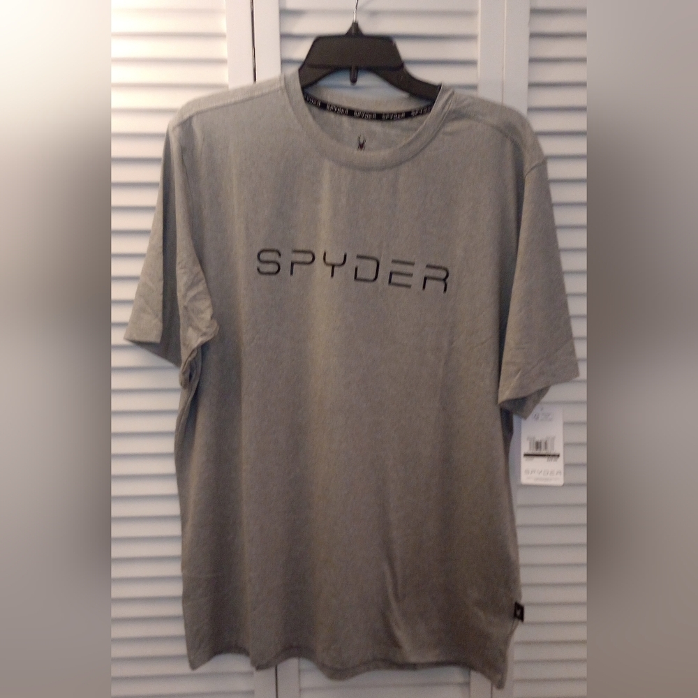 Spyder Gray Short Sleeve Tee